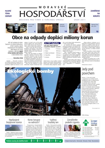 E-magazín MH leden únor 2011 - Magnus Regio, vydavatel Moravského hospodářství