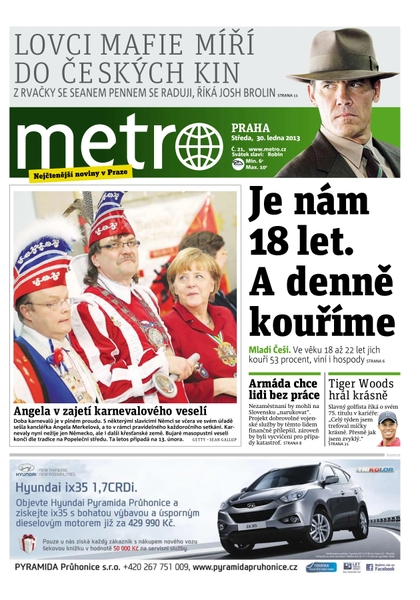 E-magazín METRO 30.1.2013 - deník METRO