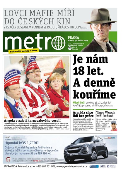 E-magazín METRO 30.1.2013 - deník METRO