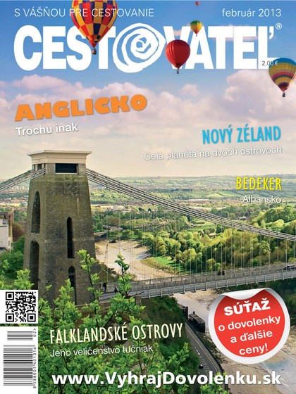 E-magazín cestovateľ 02/2013 - Cestovateľ