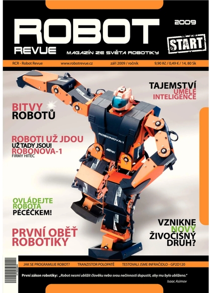 E-magazín Robot Revue 00/2009 - RCR s.r.o.