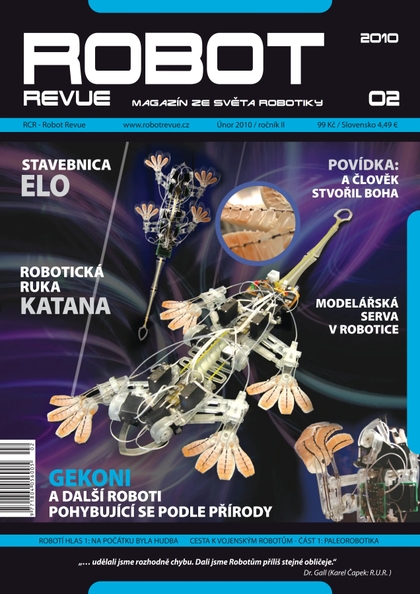 E-magazín Robot Revue 02/2010 - RCR s.r.o.