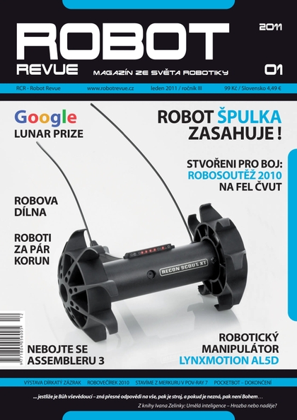 E-magazín Robot Revue 01/2011 - RCR s.r.o.