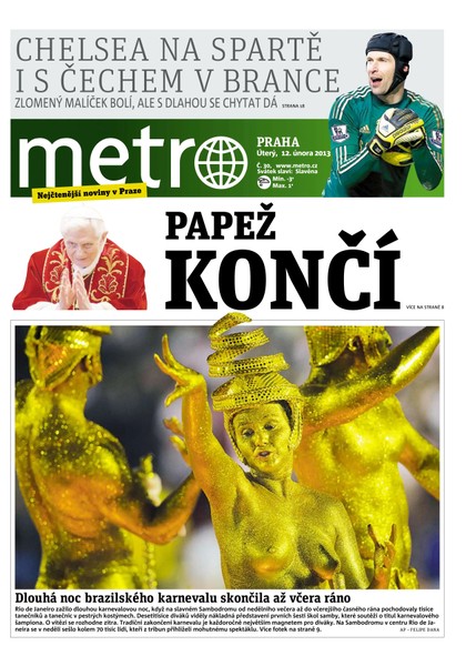 E-magazín METRO 12.2.2013 - deník METRO