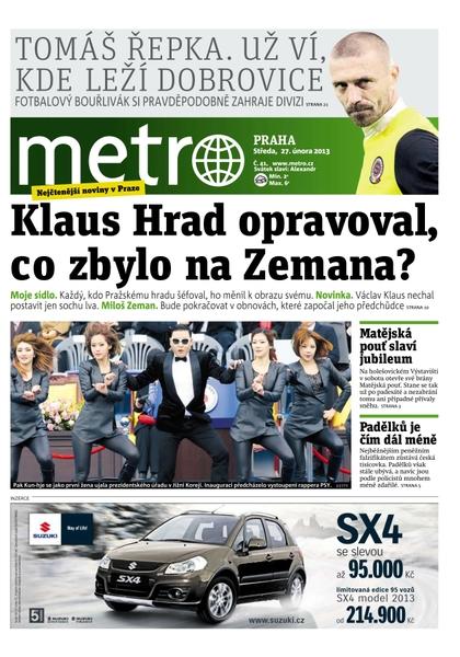 E-magazín METRO 27.2.2013 - deník METRO