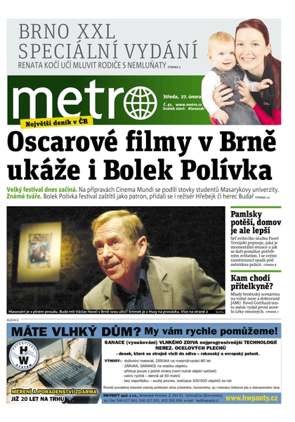 E-magazín XXL Brno 2/13 - deník METRO