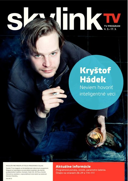 E-magazín Skylink TV SK 05/2013 - Satelitní televize Skylink