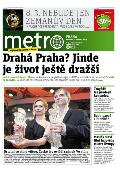 E-magazín METRO 4.3.2013 - deník METRO