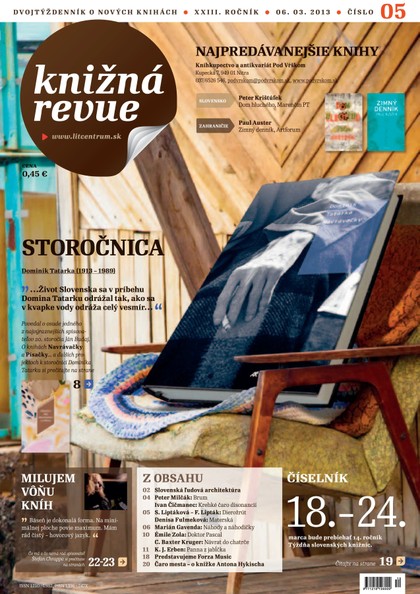 E-magazín Knižná revue 2013/05 - Literárne informačné centrum