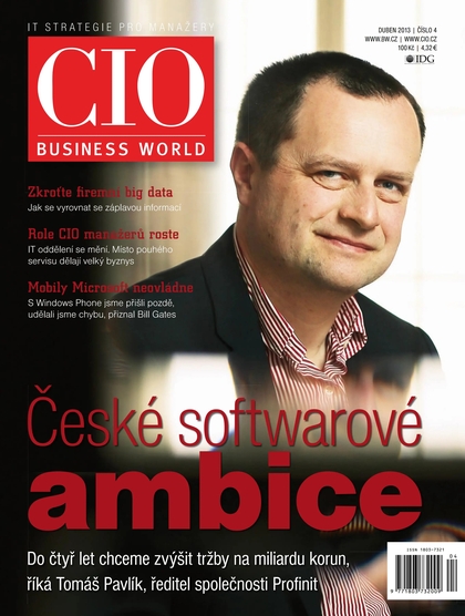 E-magazín CIO Business World 4/2013 - Internet Info DG, a.s.