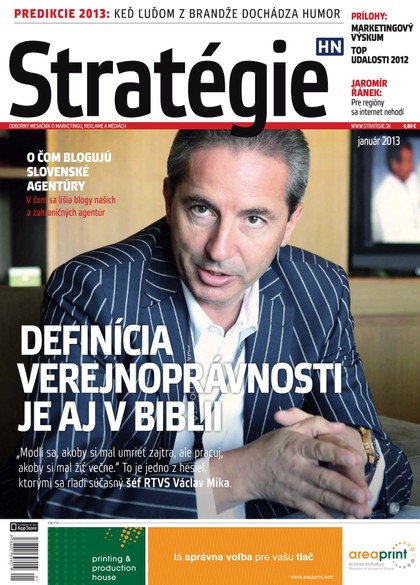 E-magazín Stratégie 1/2013 - MAFRA Slovakia, a.s.