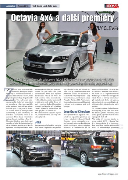 E-magazín autosalon Ženeva 2013 - OR MEDIA s.r.o. 