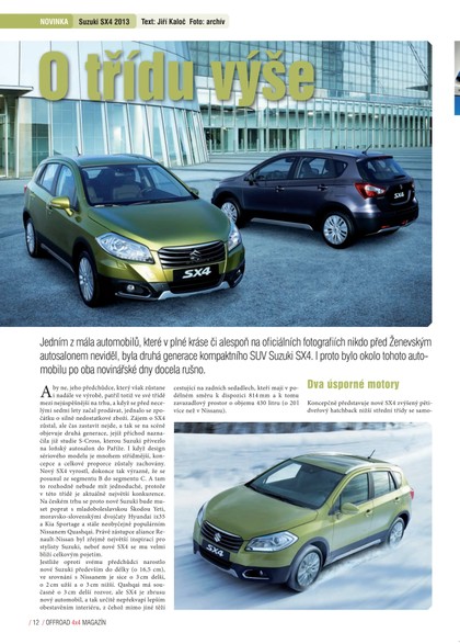 E-magazín Suzuki SX4 2013 - OR MEDIA s.r.o. 