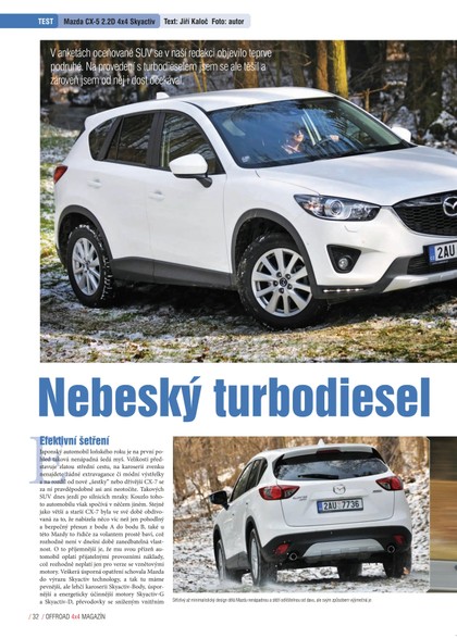E-magazín Test - Mazda CX-5 - OR MEDIA s.r.o. 