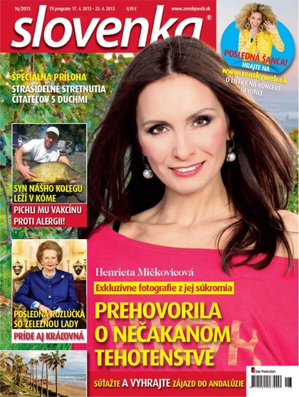 E-magazín Slovenka 16 / 2013 - STAR production, s.r.o.