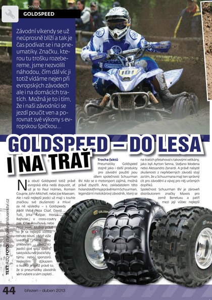E-magazín Goldspeed - OR MEDIA s.r.o. 