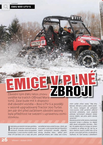 E-magazín Emu 800 UTV S - OR MEDIA s.r.o. 