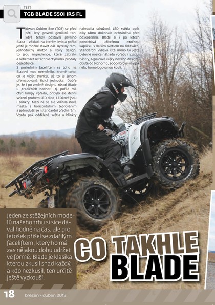 E-magazín TGB Blade 550i iris fl - OR MEDIA s.r.o. 