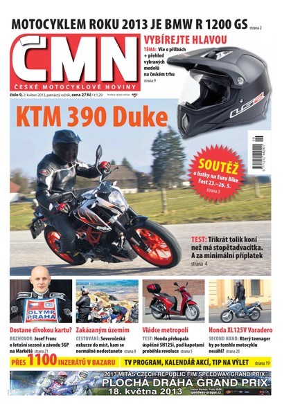 E-magazín ČMN 2013/9 - Bikes Publishing, s.r.o.
