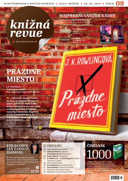 E-magazín Knižná revue 9/2013 - Literárne informačné centrum