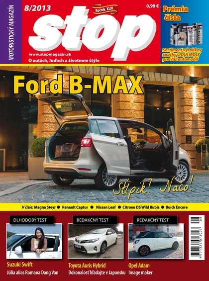 E-magazín STOP 08/2013 - STOP auto-moto revue, s. r. o.