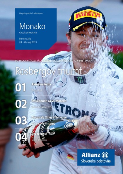 E-magazín Magazín F1 5/2013 - Allianz - Slovenská poisťovňa, a.s.