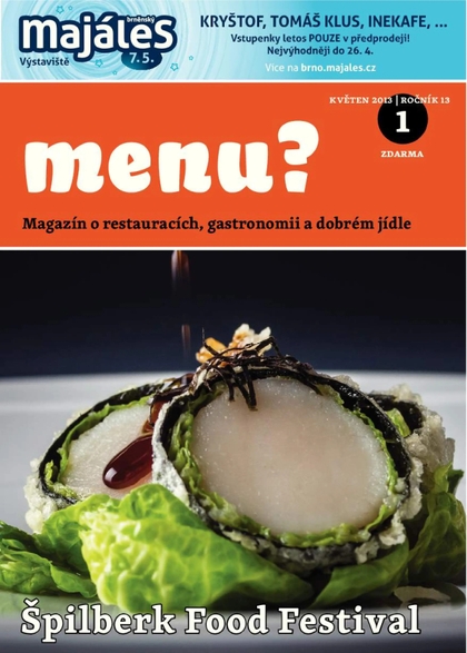 E-magazín Menu? 1/2013 - Media Hill, s. r. o.