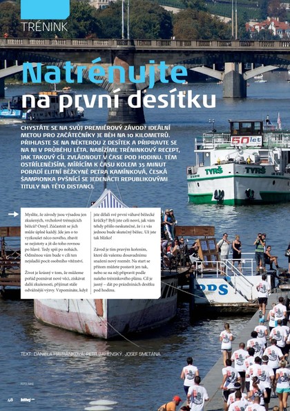 E-magazín Natrénujte na první desítku - Behej.com, s.r.o.