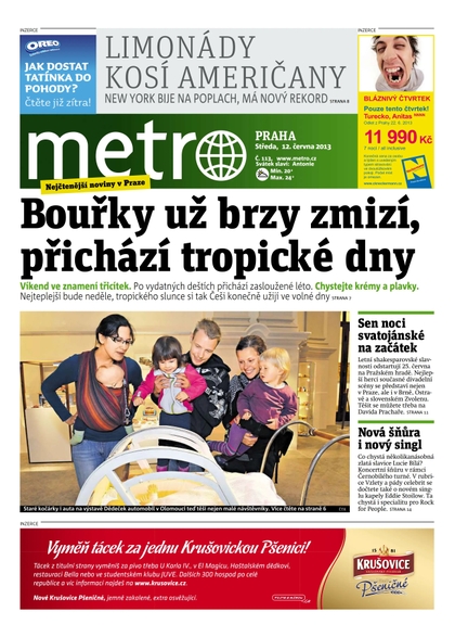E-magazín METRO 12.6.2013 - deník METRO
