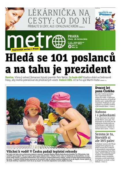 E-magazín METRO 18.6.2013 - deník METRO