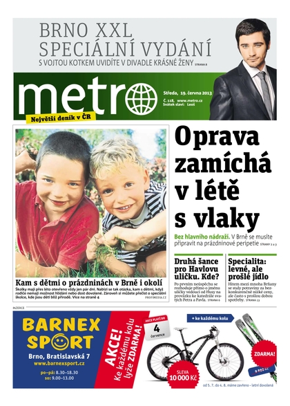 E-magazín XXL Brno 6/13 - deník METRO