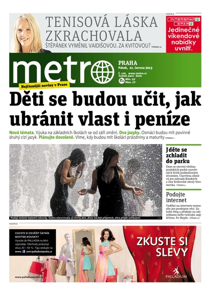 E-magazín METRO 21.6.2013 - deník METRO