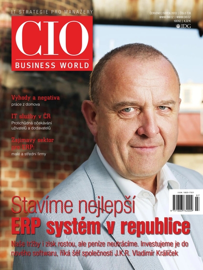 E-magazín CIO Business World 7/8/2013 - Internet Info DG, a.s.