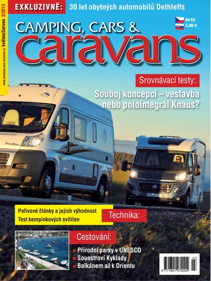 E-magazín Camping, Cars & Caravans 3/2013 - EEZY Publishing