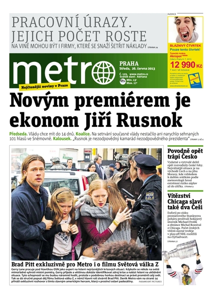 E-magazín METRO 26.6.2013 - deník METRO