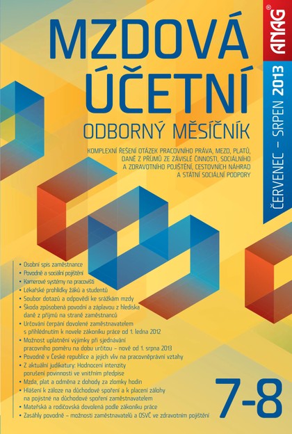E-magazín MÚ 7–8/2013 - ANAG, spol. s r.o.