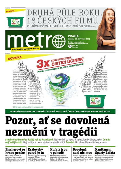 E-magazín METRO 10.7.2013 - deník METRO