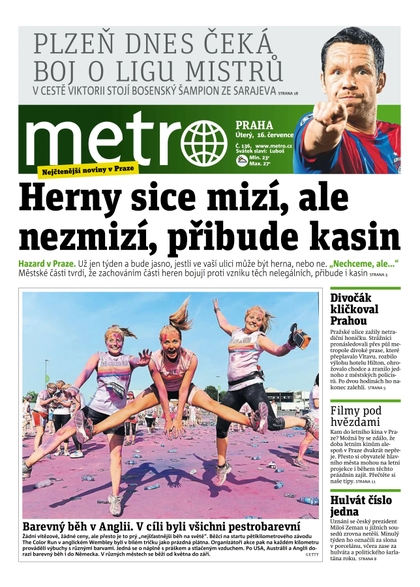 E-magazín METRO 16.7.2013 - deník METRO