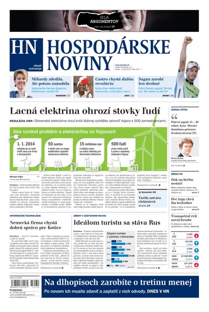 E-magazín Hospodárske noviny 9.7.2013 - MAFRA Slovakia, a.s.