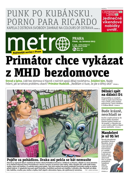 E-magazín METRO 19.7.2013 - deník METRO