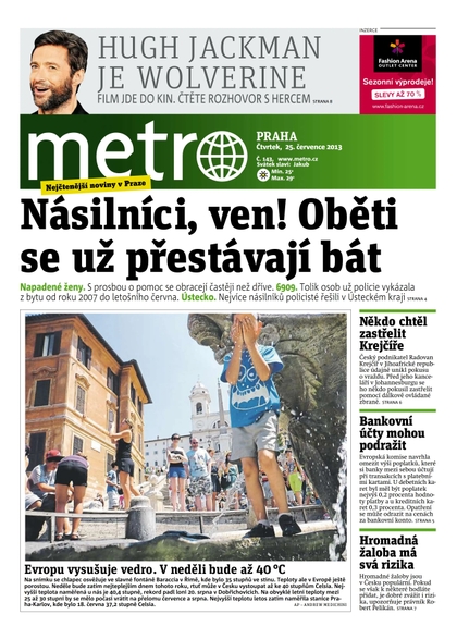 E-magazín METRO 25.7.2013 - deník METRO