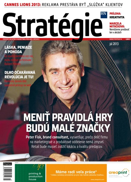 E-magazín Stratégie 7/2013 - MAFRA Slovakia, a.s.