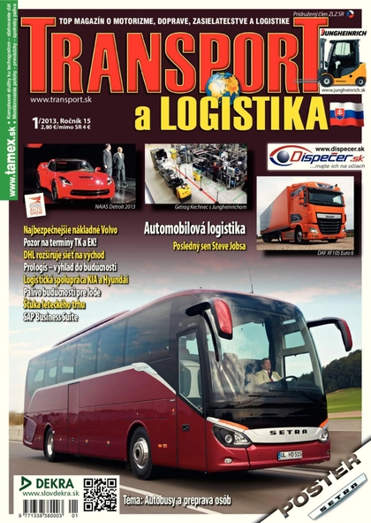 E-magazín TRANSPORT a LOGISTIKA 1/2013 (SK) - LUXUR Media, s.r.o.