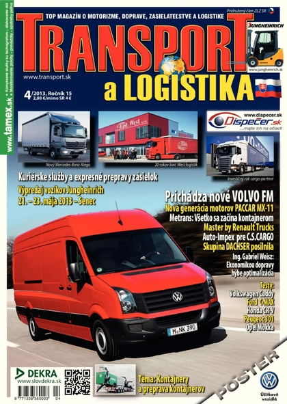 E-magazín TRANSPORT a LOGISTIKA 4/2013 (SK) - LUXUR Media, s.r.o.