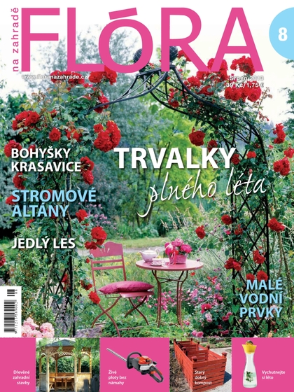 E-magazín Flóra na zahradě 8/2013 - Časopisy pro volný čas s. r. o.