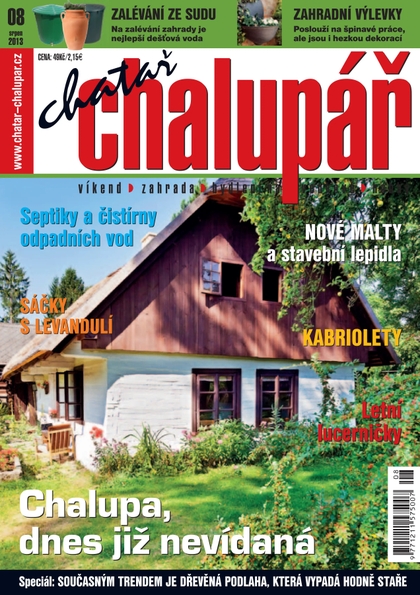 E-magazín Chatař Chalupář 08/2013 - Časopisy pro volný čas s. r. o.