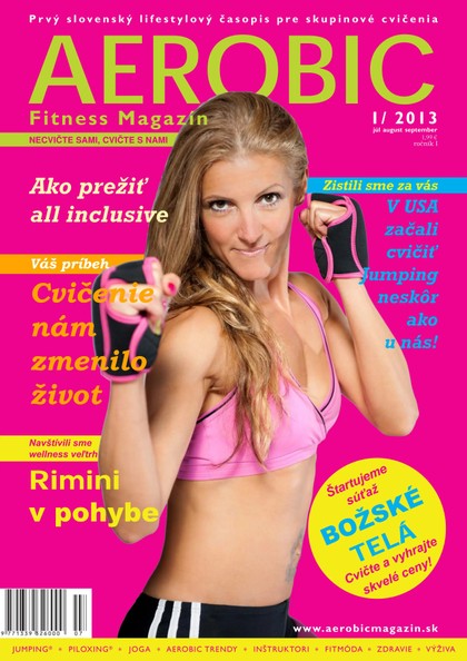 E-magazín AEROBIC 1/2013 - Viera Gimecká - vydavateľ