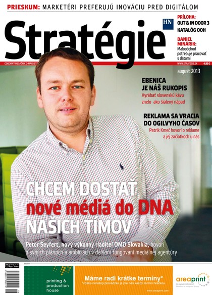 E-magazín Stratégie 8/2013 - MAFRA Slovakia, a.s.