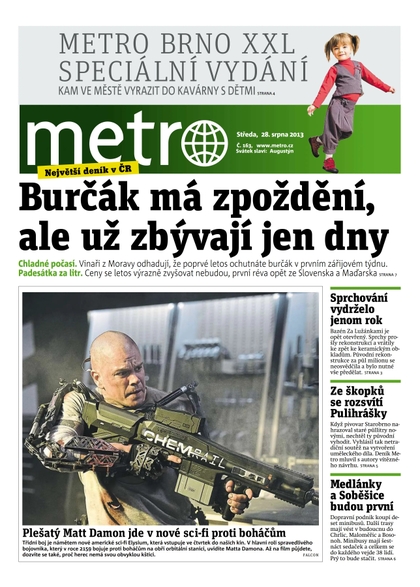 E-magazín XXL Brno 8/13 - deník METRO