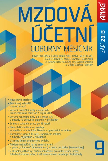 E-magazín MÚ 9/2013 - ANAG, spol. s r.o.